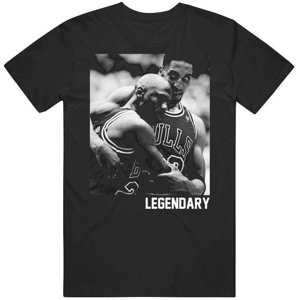 Michael Jordan Pippen Legendary Flu Game Basketball Fan V2 T Shirt